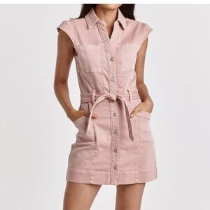 Dear John Pink Button-Down Women’s Dress Size Small NWT